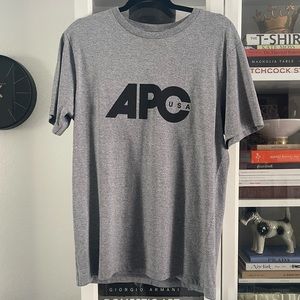 APC USA Gray T Shirt